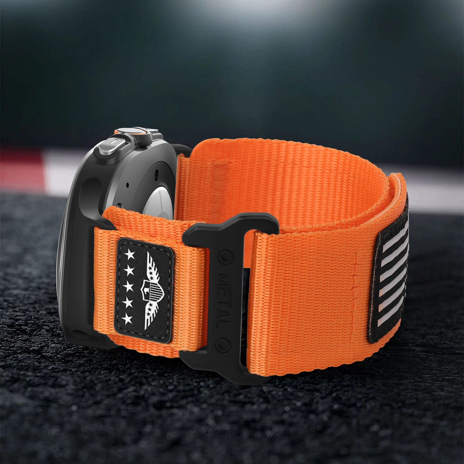 Adjustable Nylon Sport Band Strap for Samsung Galaxy Watch Ultra - 47mm Wrist Accessory Bracelet