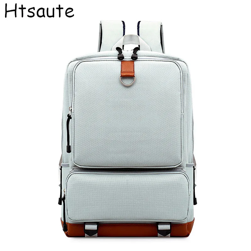 

Мужской водонепроницаемый рюкзак из ткани Оксфорд, деловая сумка для компьютера, повседневный дорожный ранец для старшей и старшей школы, школьный портфель