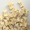 100PCS DIY Cute Bone Wooden Shaped Buttons 2 Holes DIY Sewing for Scrapbooking Crafts Accessories Wood Button - Image 5