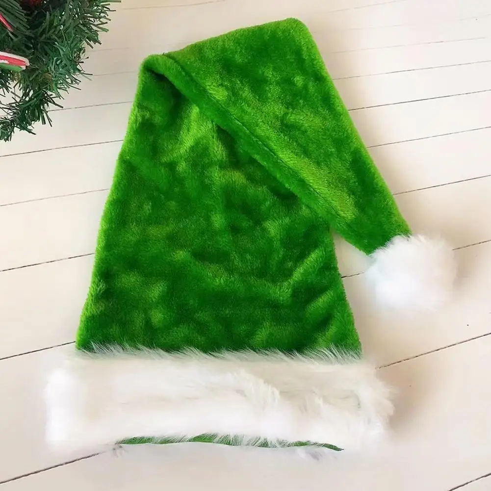Santa Hat Long Xmas Velvet Santa Hat Winter Warm Costume Christmas Party Supplies for Cosplay Novelty Christmas navidad