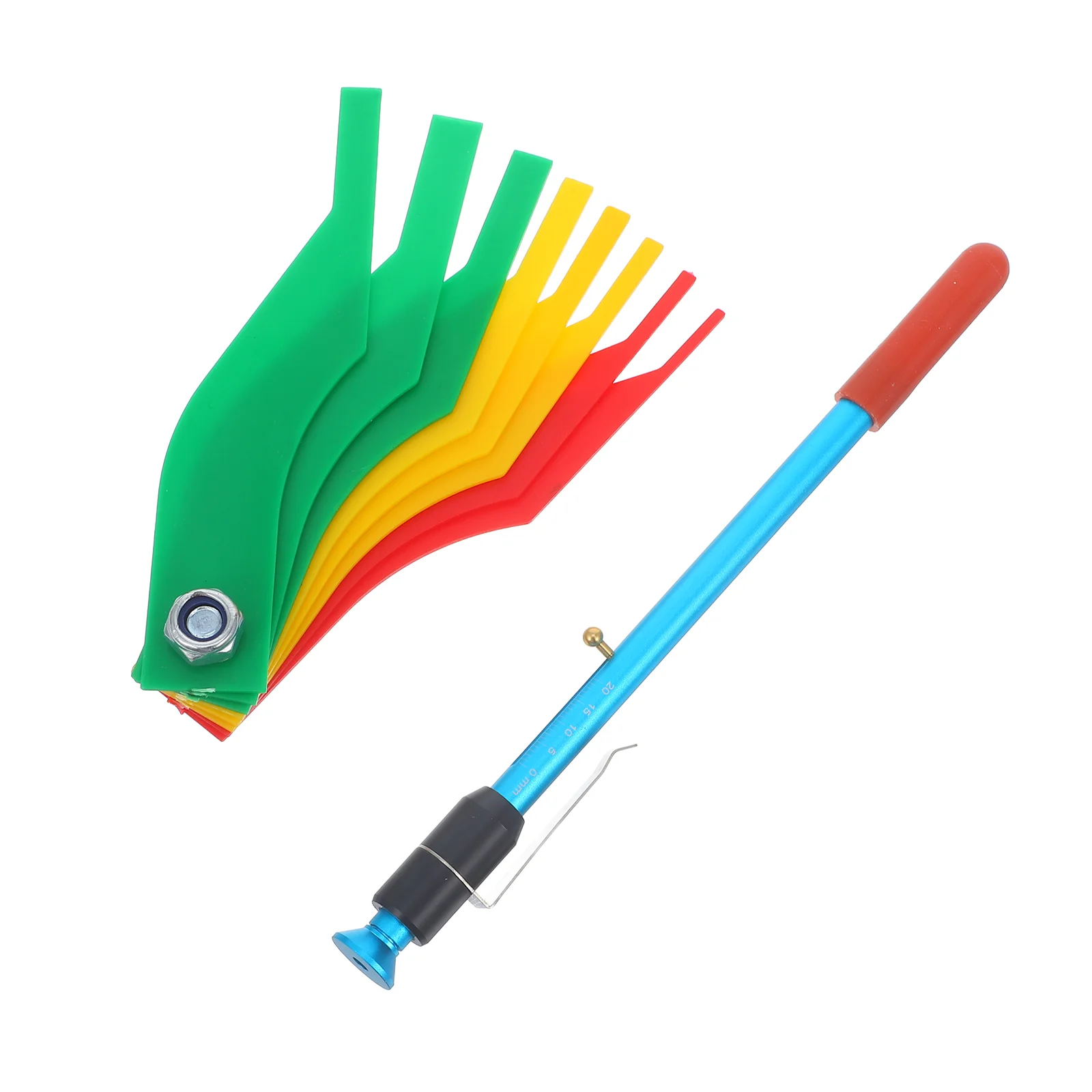 

Car Brake Pad Thickness Detection Ruler Measuring Tool Metal Measurement Gauge Pen Automotive Tools Pads Plastic