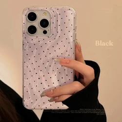 Stylish Green Wave Point Phone Case with Enhanced Protection and Sleek Design - Samsung A33 (QPYS - touming - A3939)