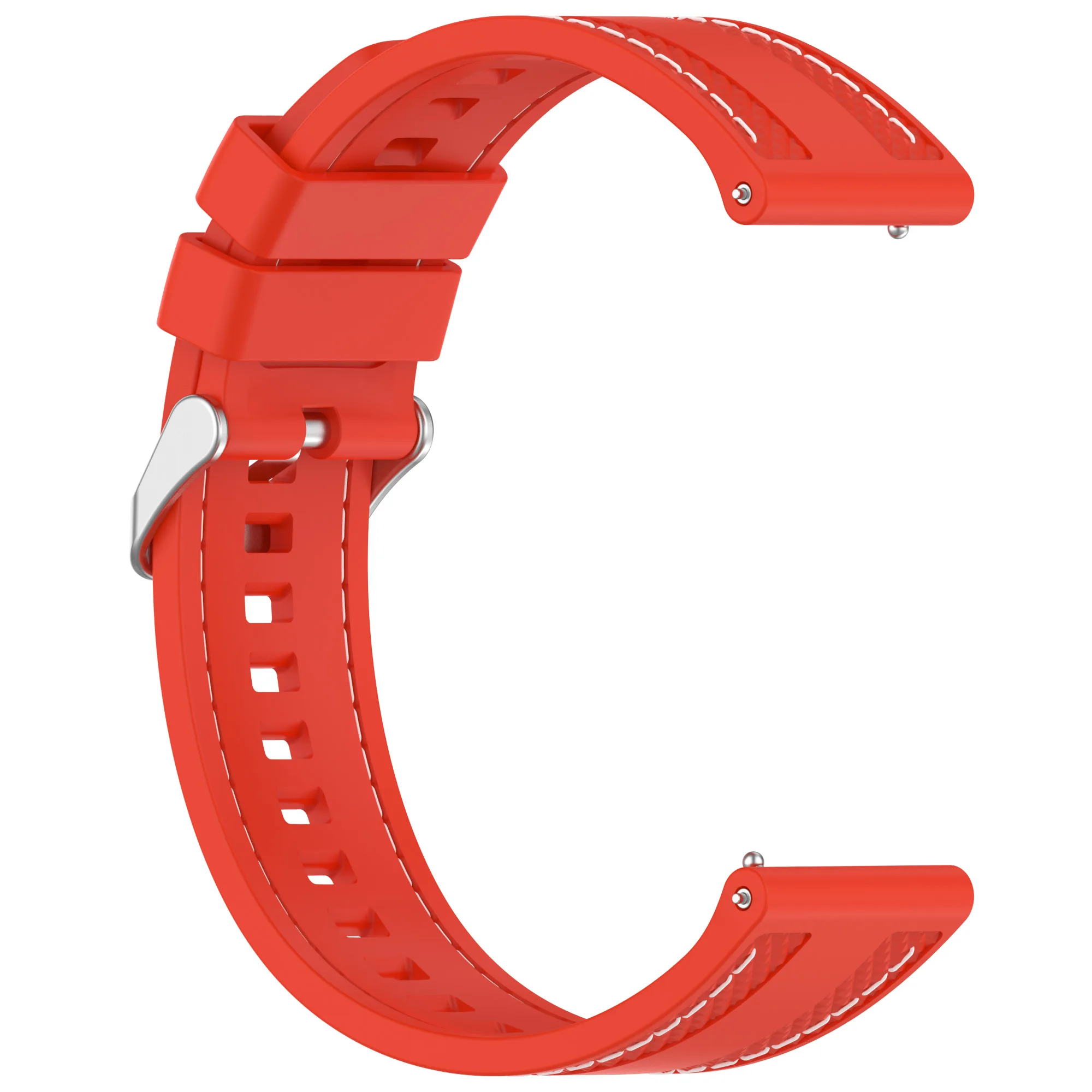 Silicone Sports Watchband with Quick Release in Soft Strap Design