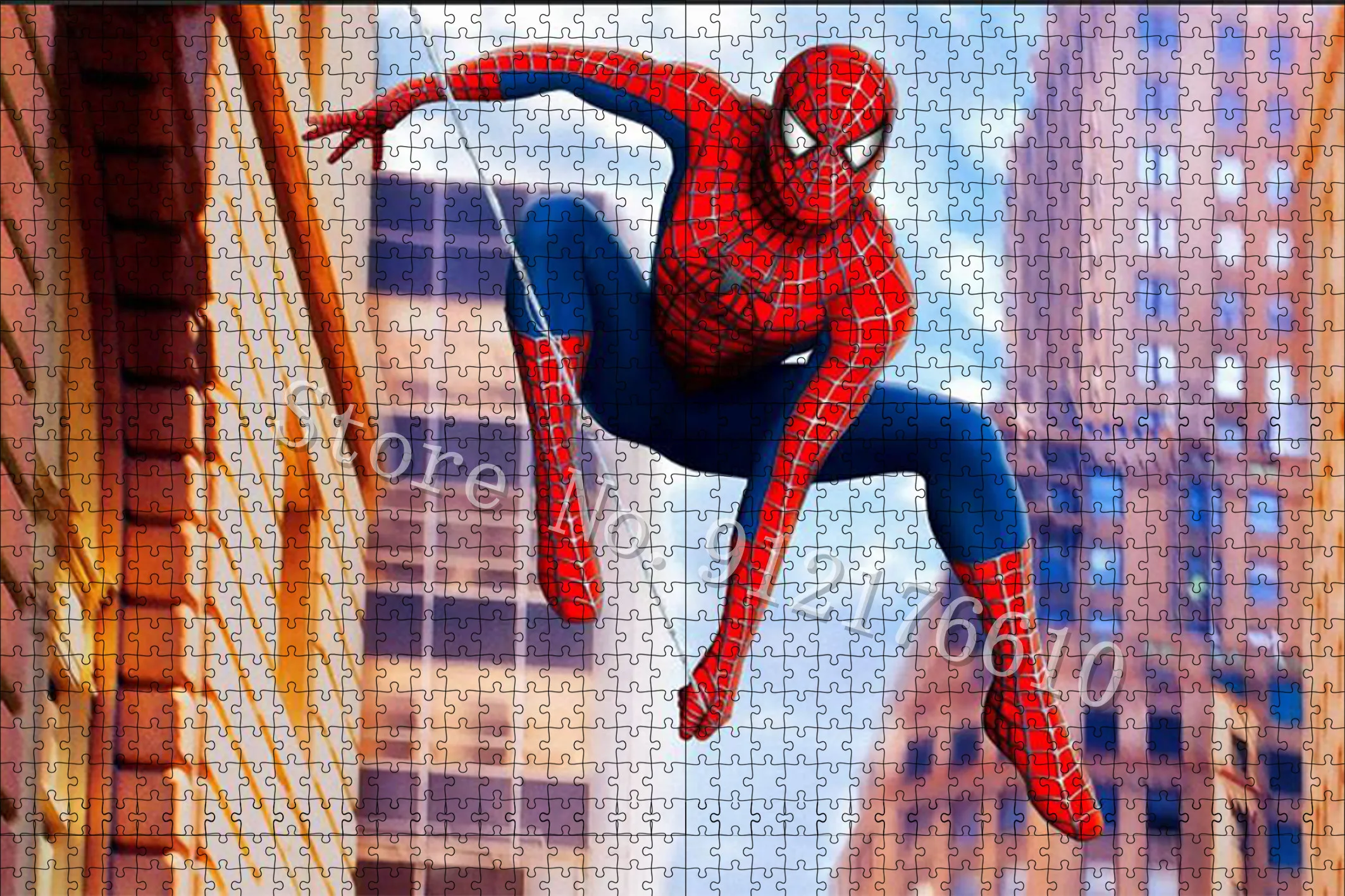 Puzzle 4in1 - The heroic Spider-Man / Disney Marvel Spiderman - Kalimat  Store