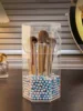 Makeup Brush Storage Bucket Eyebrow Pencil Eye Shadow Cosmetics Beauty Storage Acrylic Transparent Desktop Storage Box 6