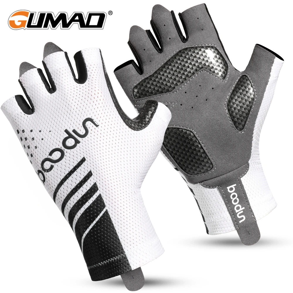 

Men Cycling Half Finger Gloves Summer Non-slip Breathable Racing Road Bike MTB Bicycle Tactical Sport Wear-Resistant Glove Women