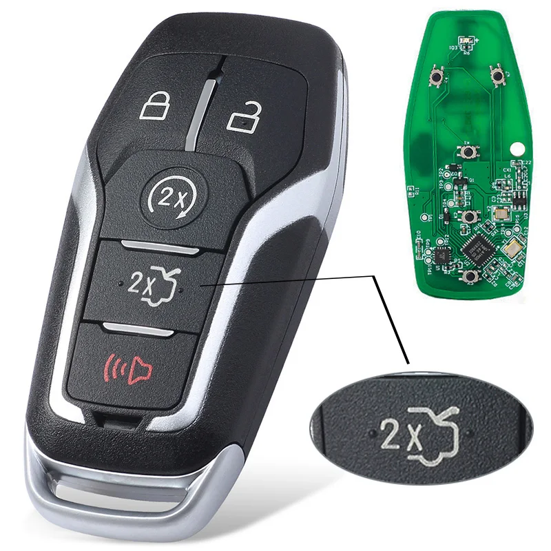 KEYECU-902MHz-ID49-Chip-M3N-A2C31243300-Smart-Remote-Key-Fob-per-Ford-Fusion-Explore-Edge-F.jpg Keyforkess 902MHz ID49 Chip M3N-A2C31243300 Smart Remote Key Fob per Ford Fusion Explore Edge F-Series Mustang per Lincoln MKC MKX - KEYECU 902MHz ID49 Chip M3N A2C31243300 Smart Remote Key Fob per Ford Fusion Explore Edge F