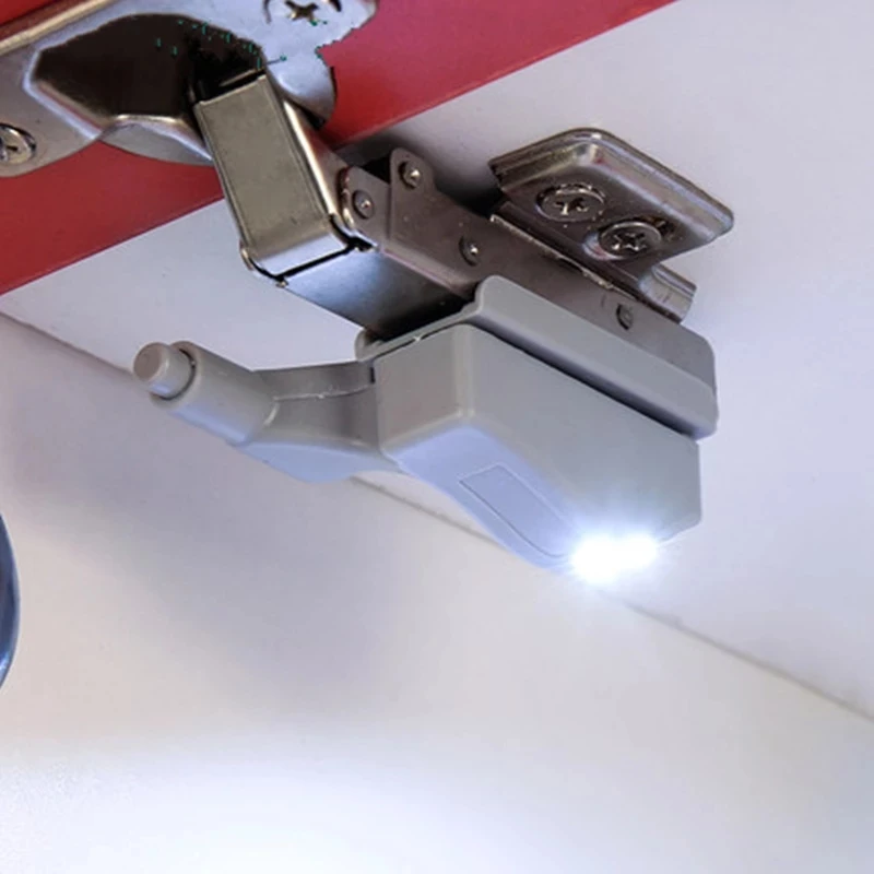 10pcs LED Inner Hinge Lamp Under Cabinet Lights Universal Wardrobe Cupboard Sensor Lights For Bedroom Kitchen Closet Night Lamp motion sensor light led night light led motion sensor light led cabinet light under cabinet light cabinet lights led cabinet lights motion sensor lights