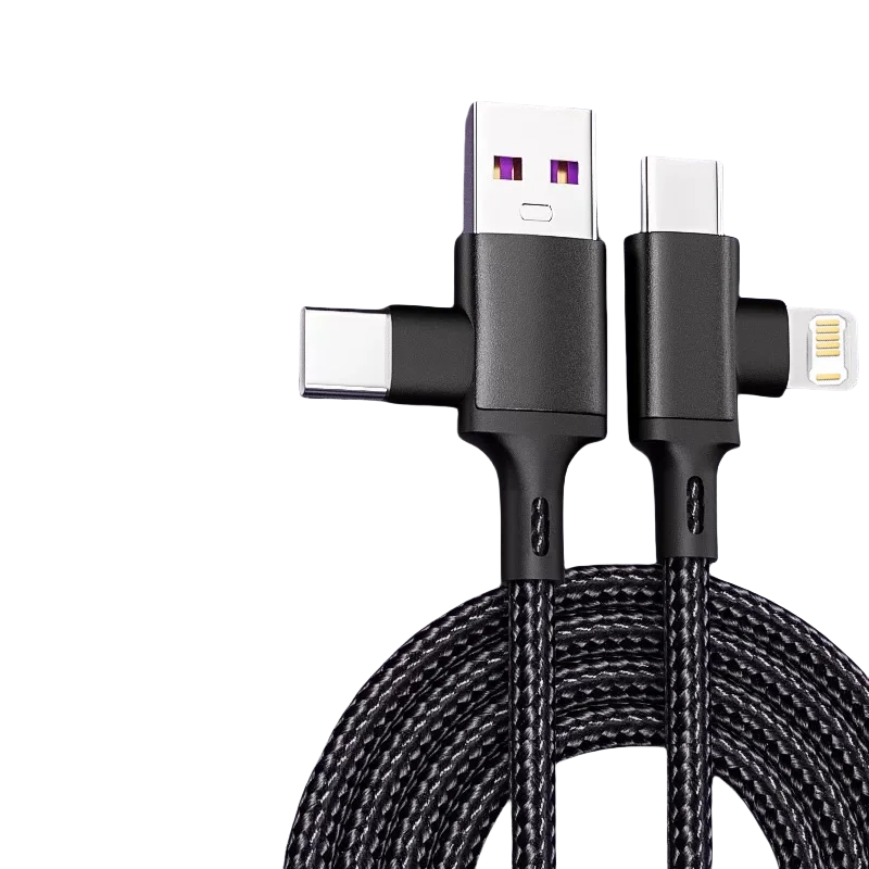 ตัวเลือกสินค้า สายชาร์จ 2 in 1 USB-C to Lightning ชาร์จเร็ว iPhone iPad Samsung