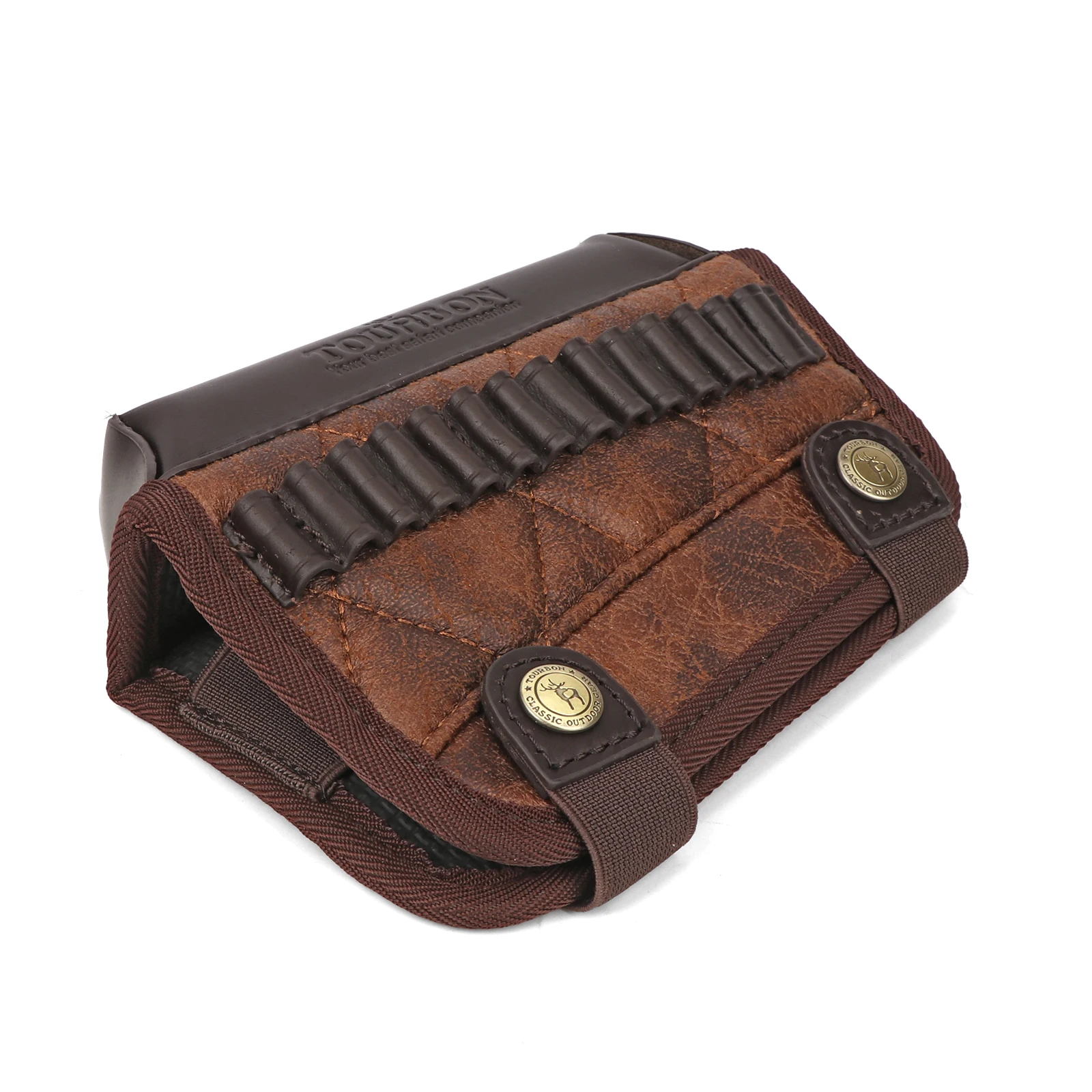Tourbon Jagd Rimfire Gewehr.22 LR/17 HMR Patronen Kugel Munition Halter Pistole Hinterschaft Wange Rest Riser Pad Schießen Zubeh – Detail 20