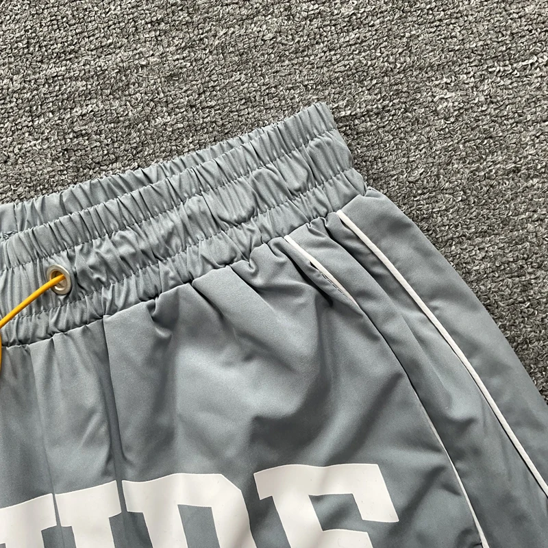High Quality Streetwear Multi-color Rhude Beach Shorts Men Women Loose Breathable Casual Shorts