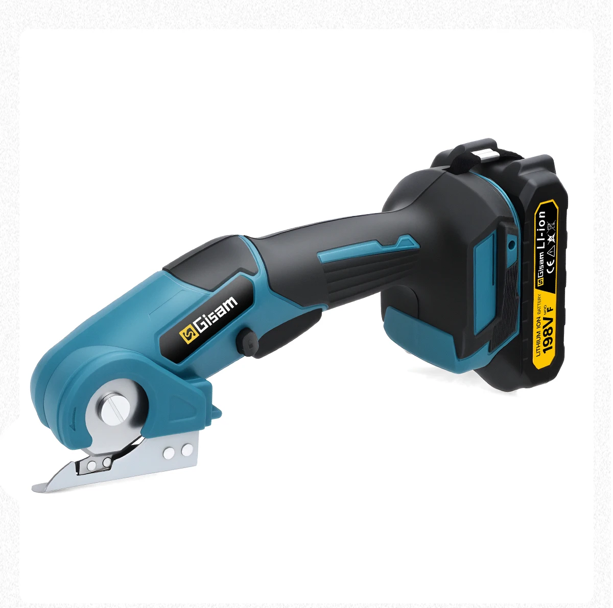Cordless Carpet Scissors Multi Functional Pruner Round Knife Cutting Cloth Sciss