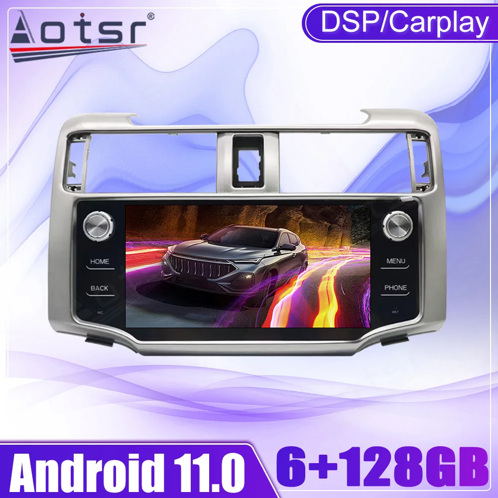 

Android 10 128GB Car Multimedia Player for Toyota 4 Runner 2009 - 2017 GPS Navigation Auto Radio Audio Stereo Head Unit Carplay