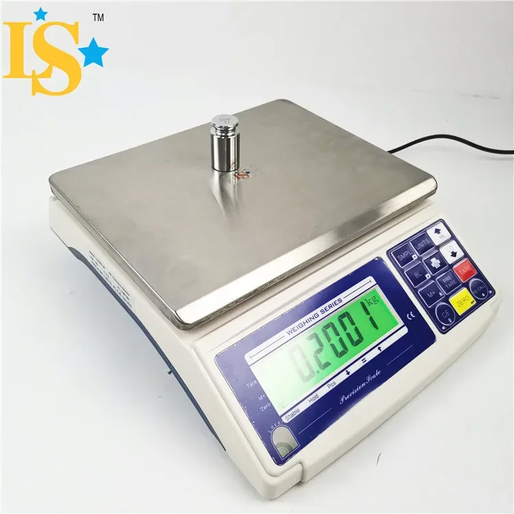 20kg 0.1g high sensitive weighing scales balance accuracy precision electronic scale with lcd