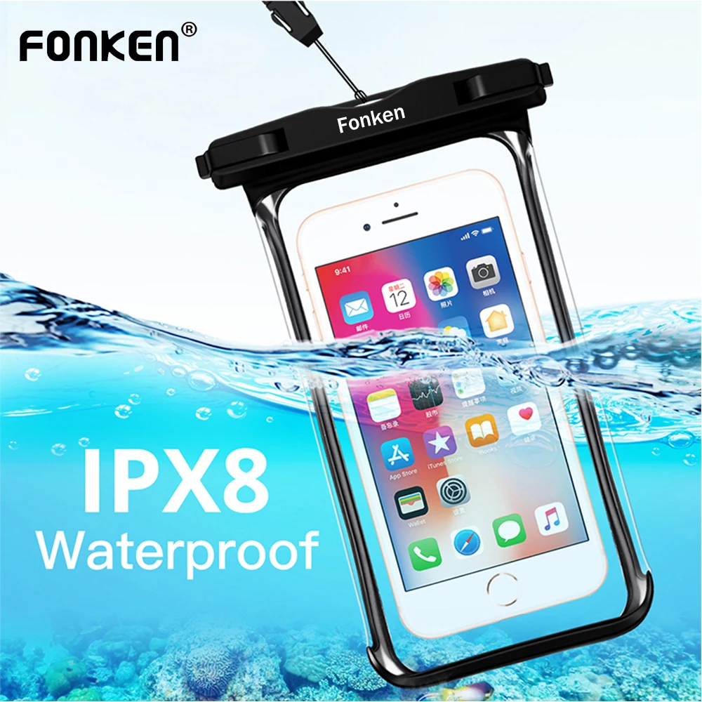 Waterproof Phone Case Mobile Phone Cover Swimming Dry Bag Underwater Case For Iphone Samsung Xiaomi