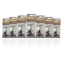 Areon 5/20pcs PLATINUM Scent Car Air Freshener, Natural Tea-Scented Paper, Car-Mounted Hanging Type, Car Interior Accessories