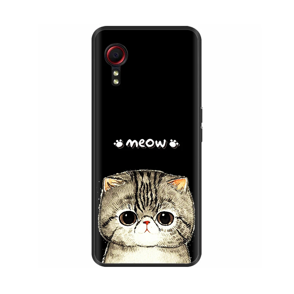 Soft Black Silicone Bumper Phone Case