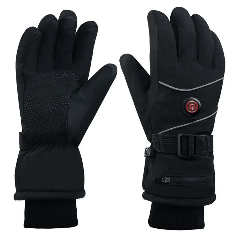 Waterproof Heated Gloves with Touchscreen Technology