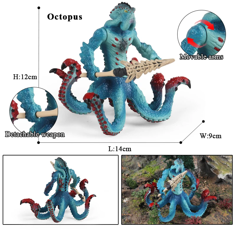 Savage Dragon Mythical Creatures Action Figures Collection Toy Gift