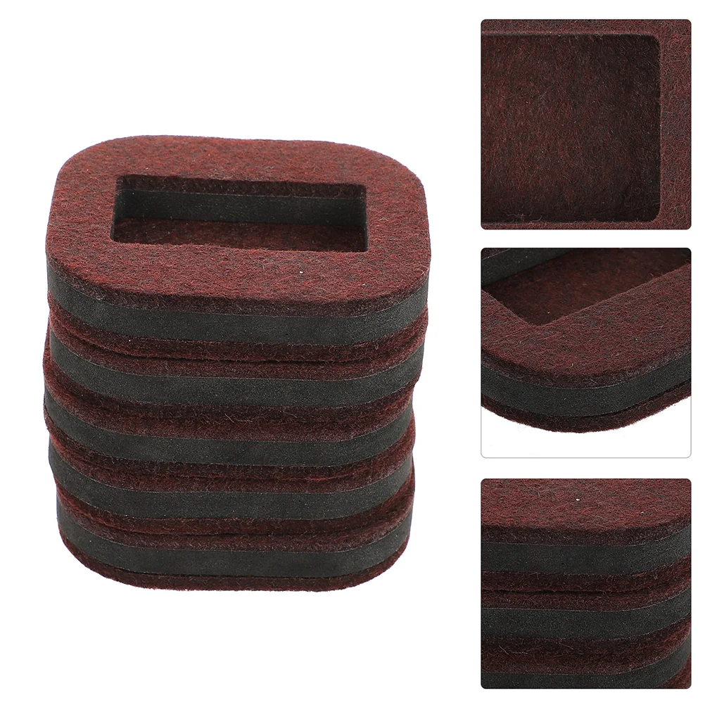 

Roller Fixing Pad Furniture Felt Chair Office Chair Caster Cups Anti Sliding Pads Fixed Bottom
