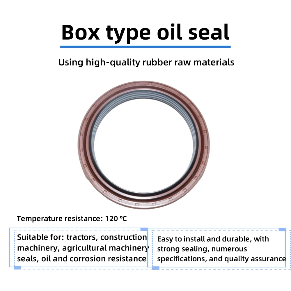 

FKM/NBR high-quality box oil seal 125*150*14/15.5 RWDR CASSETTE-3 engineering machinery excavator seal