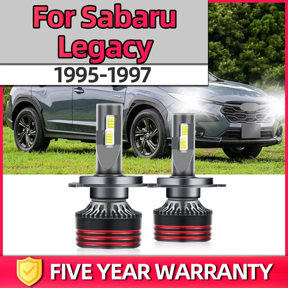 

TEENRAM 2x LED Headlight 20000LM Auto Led Headlight 6000K Auto Light Car Accsesories For Sabaru Legacy 1995 1996 1997