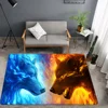 WOLF animal Room Mats Cheaper Anti-slip Modern Living Room Balcony Printed Welcome Rug 6
