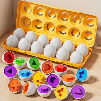 Montessori Egg Shape Sorting Toy 1