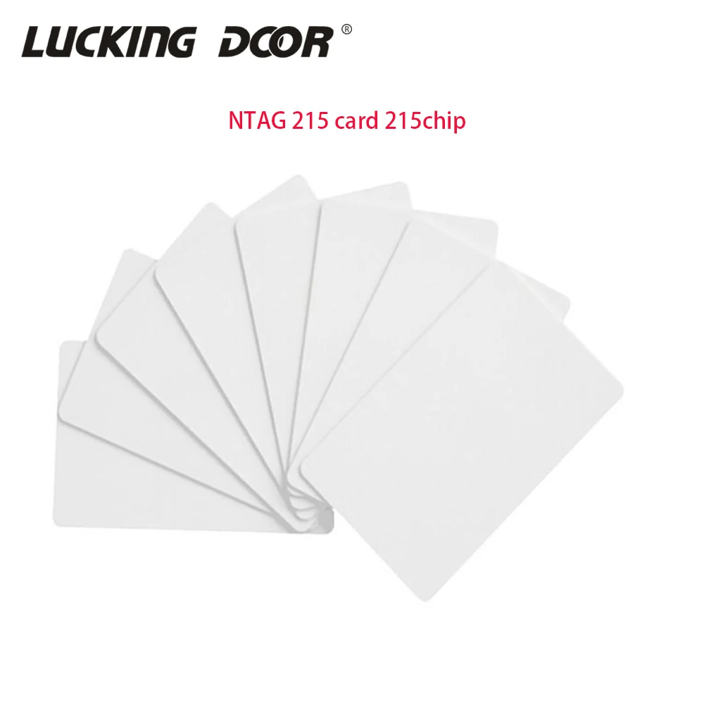 

50/100pcs Ntag 215 NFC Cards 215 Chip Tag for Making Animal Crossing new horizons TagMo Forum Ntag 504Bytes NFC Tags