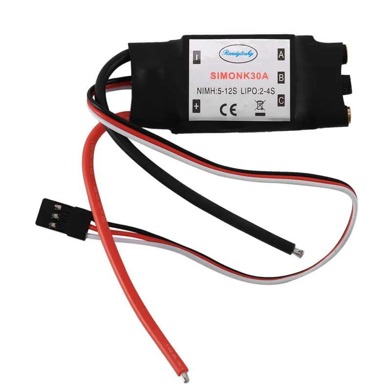 쿼드콥터 F450 X525-A82Z용 HP Simonk 30A ESC 브러시리스 속도 컨트롤러 BEC 2A 5개