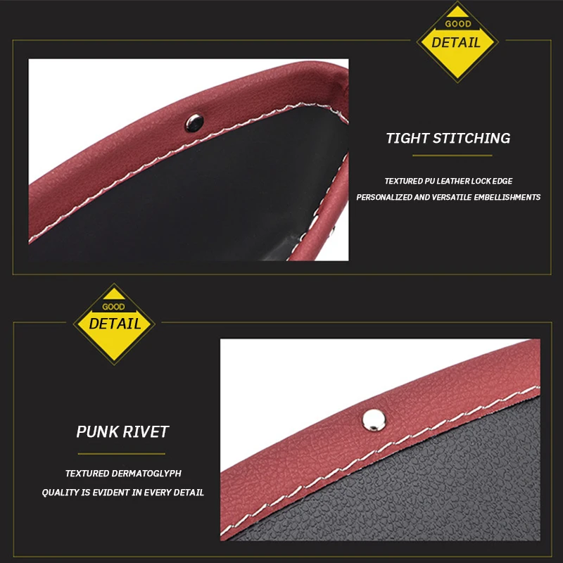 Car Storage Bag Didy Storage Universal Leak Proof Sundries Mobile Phone Car Seat Gap Box Gap Bag 1pc