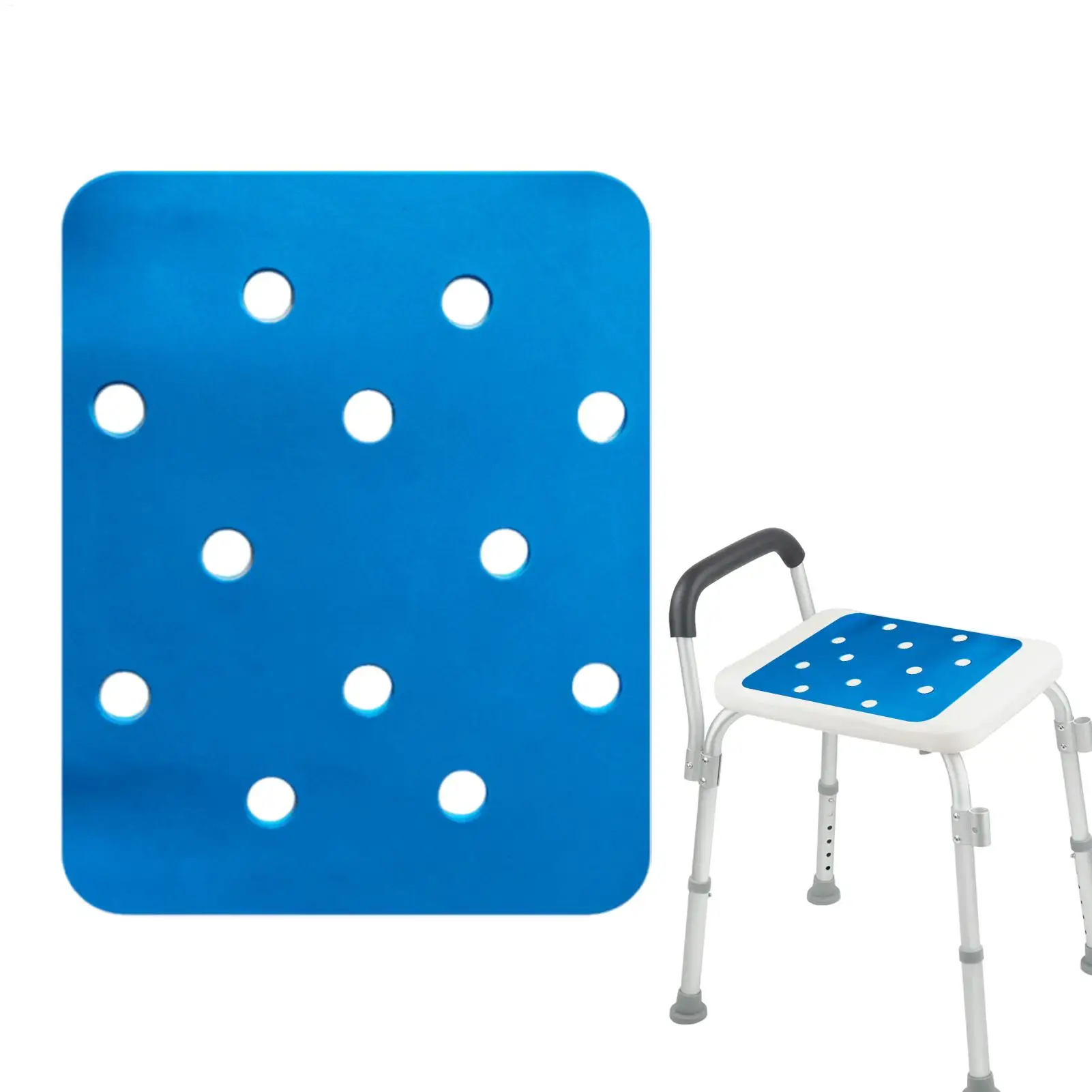 Coussin de siège de douche, tapis de chaise de bain, antidérapant, imperméable, pour personnes âgées, handicapées, hygiène personnelle, Routine quotidienne