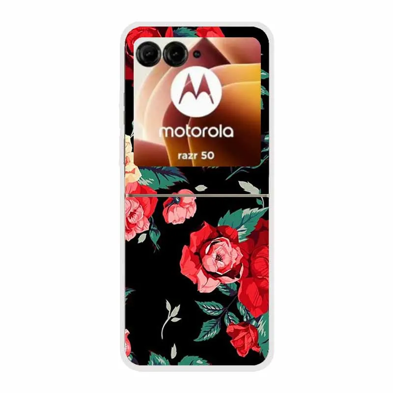 Cartoon Design Transparent Hard Plastic Back Cover Case