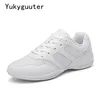 New Dance Shoes Woman Ladies Modern Soft Jazz Girl Sneakers Aerobics Mesh Breathable Lightweight Female Dancing Fitness Sport 1