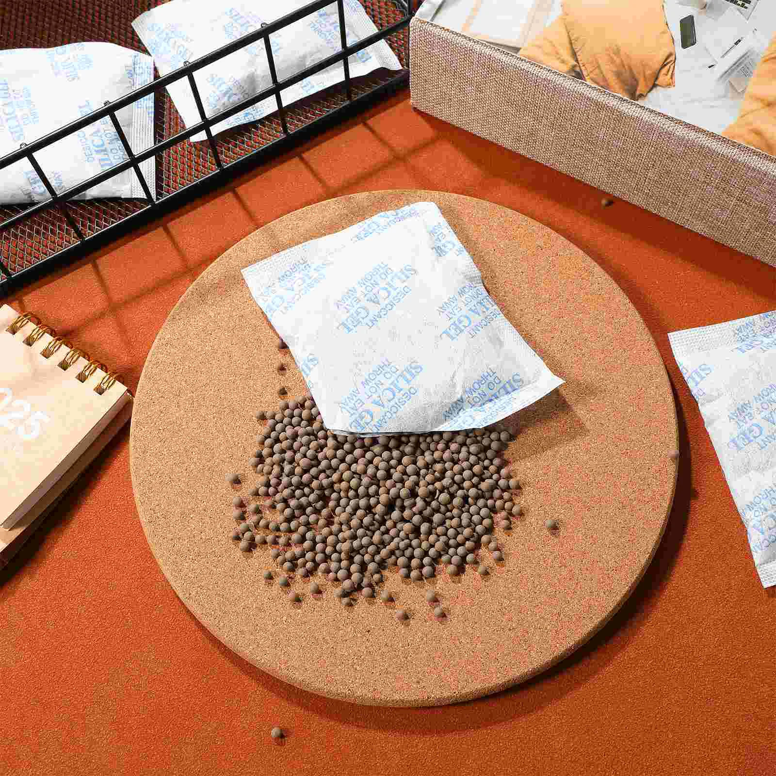 30 Pcs Packaging Desiccant Moisture Absorber for Safes Clothing Pouch Absorbers Storage Humidity Packets