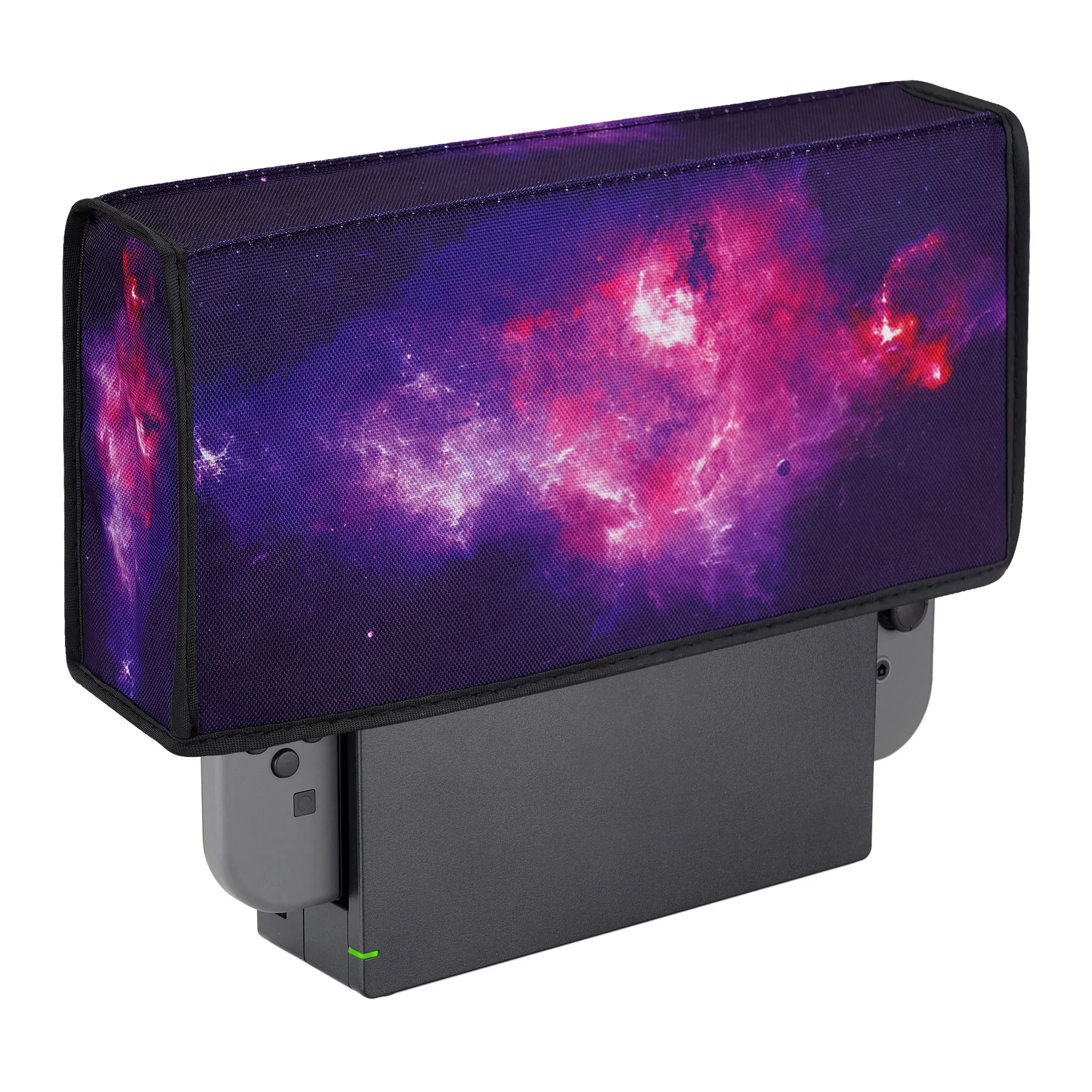 

PlayVital Nebula Galaxy Dust Cover for Nintendo Switch & Switch OLED Charging Dock, Anti Scratch Waterproof Guard