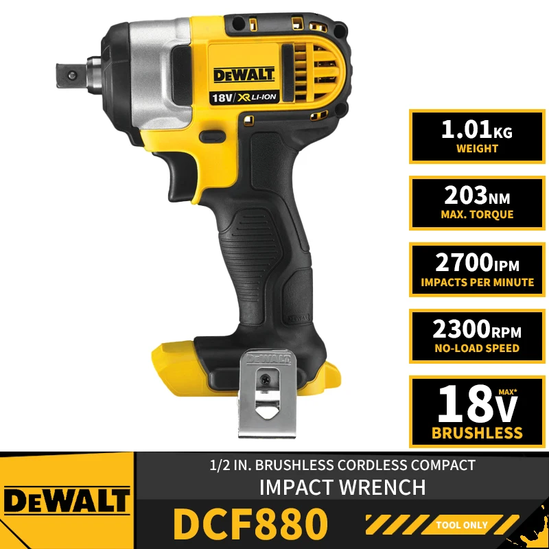 Dewalt Drill Dewalt Dcf880 Torque Specs DEWALT DCF880 18V