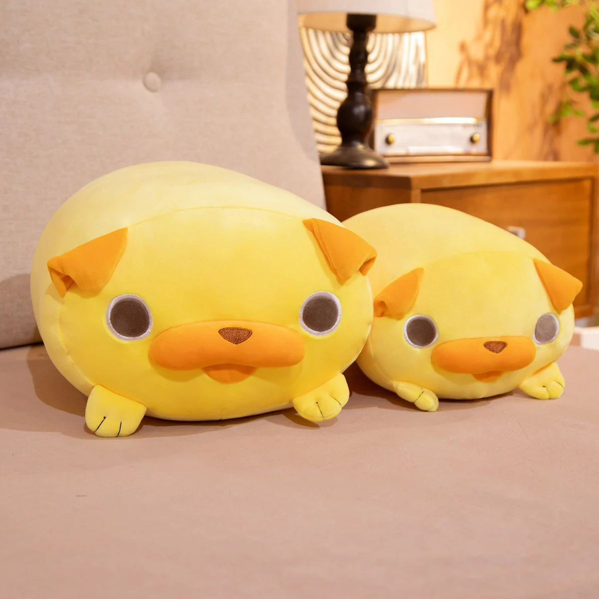 Kawaii Chubby Pug Plush (40cm) - Limited Edition