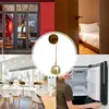 Shop Keepers Bell For Door Opening Wood Doorbell Wind Chime Retro Self Adhesive Wood Store Entry Alert For Garden Business 4