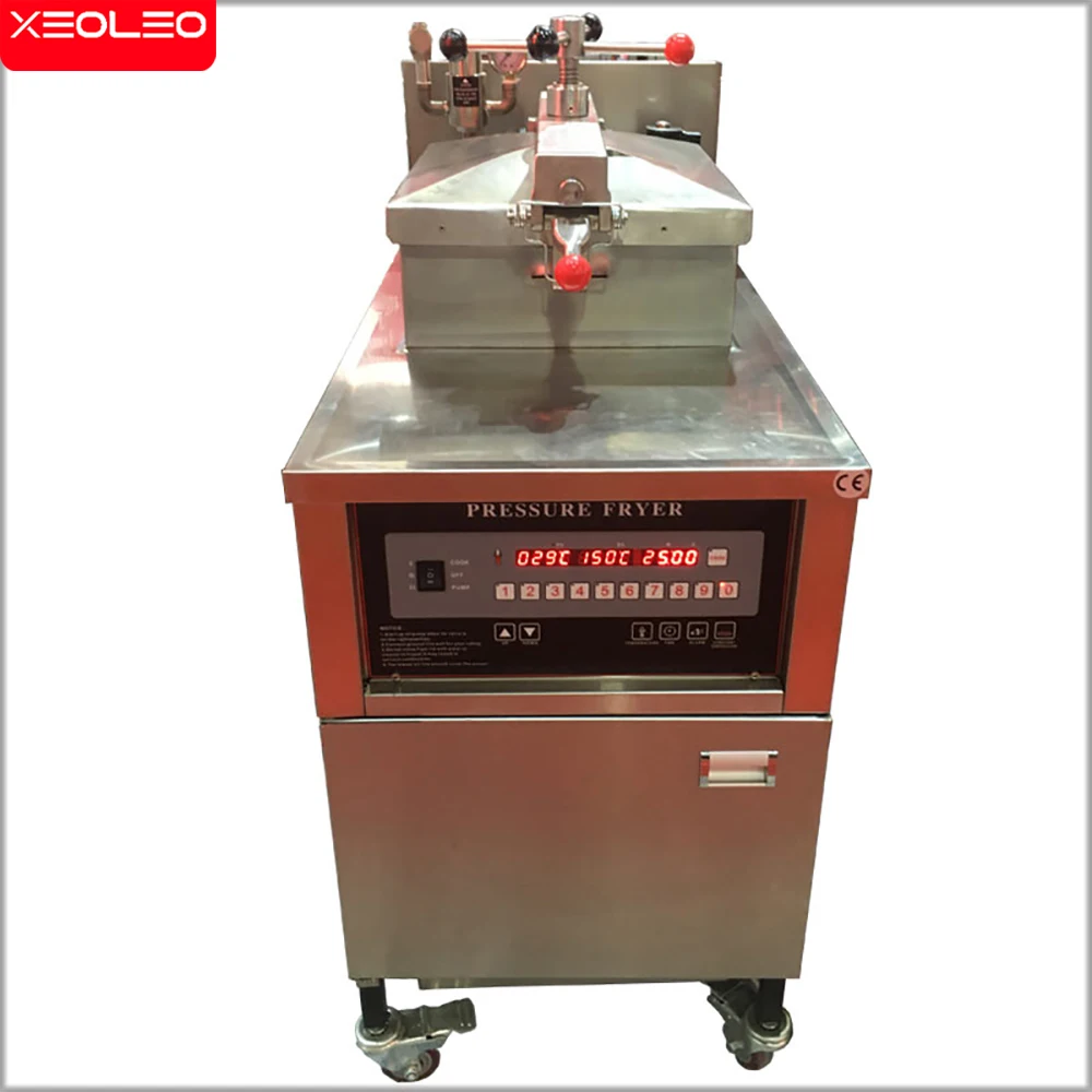 XEOLEO Commercial Deep Fryer Chicken Pressure Fryer Electric Fryer with