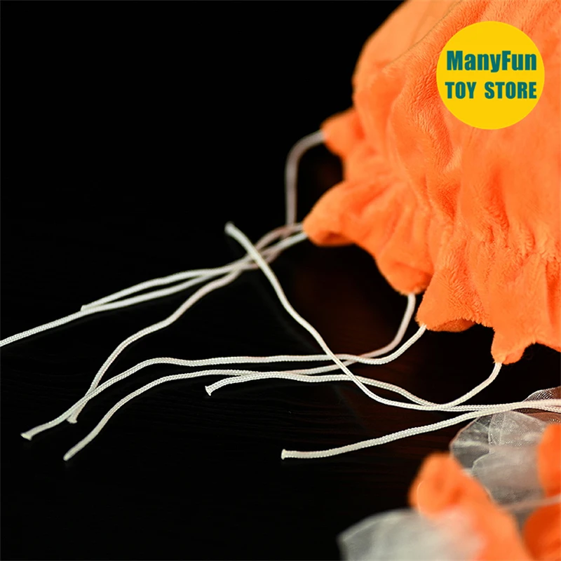 Jellyfish Plush Toy High Fidelity Sea Nettle Plushie Cubozoa Peluche Lifelike Stuffed Animals Simulation Doll Kawai Toy Gifts 5