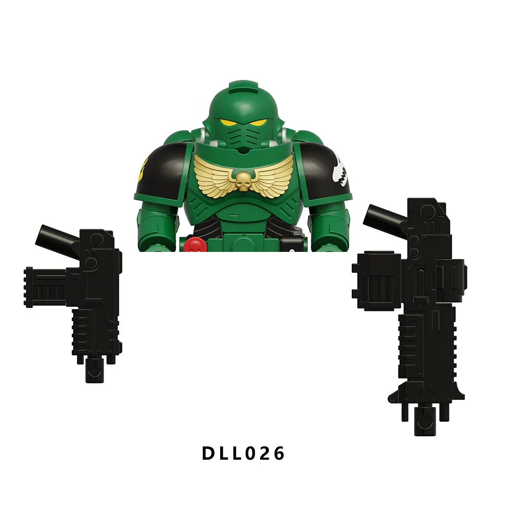 DLL022 DLL024 DLL027 미니 조립 액션 피규어 조립 장난감 어린이 퍼즐 블록 선물