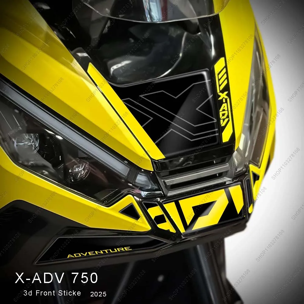 Dirt Bike Rim Stickers Honda X-ADV 750 Motorcycle Red Rim Stripes