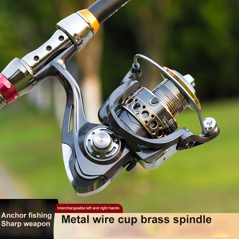 Spinning Reel Metal Spool Saltwater Reel Fishing Accessories Carp