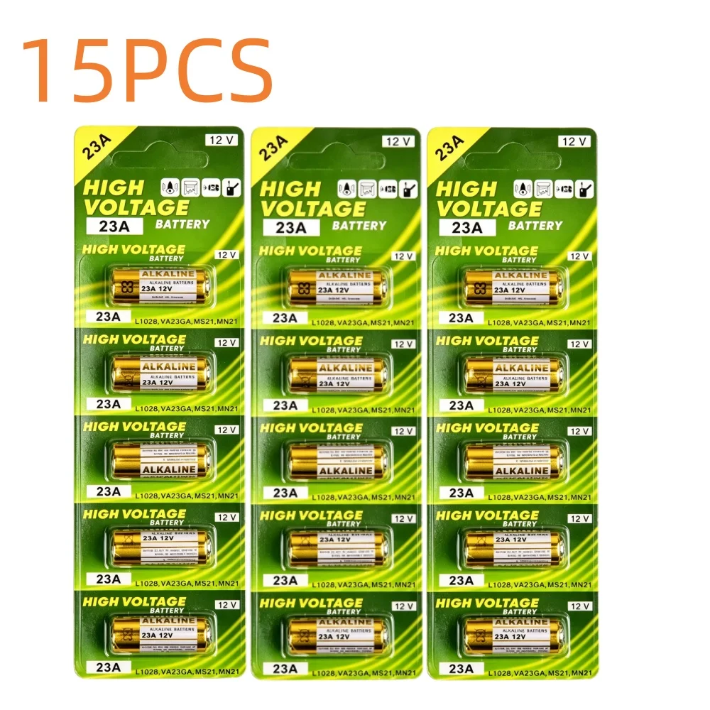 Premium Quality 12V Alkaline Battery for Remote Controls, Doorbells, Toys, and Flashlights