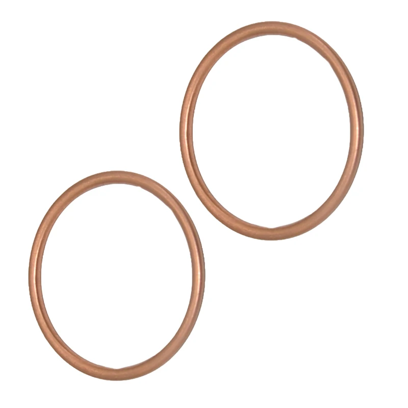 

LOPOR Motorcycle Exhaust Pipe Gasket For Honda SXS700M2 17-2018 SXS700M4 17-2018 TRX700XX 2011 TRX700XX 08-2009 XRV750 1993-2003