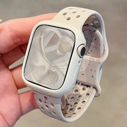 Chic Graffiti Starlight Soft Silicone Case & Strap Set for 44mm (Starlight)