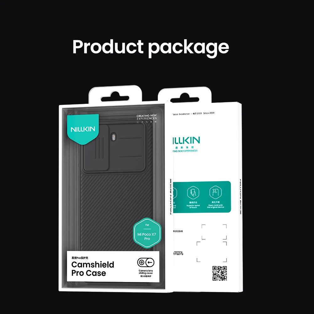 Für Poco X7 Pro Hülle NILLKIN Fitted Case Camshield Super Frosted Shield Case für Poco X7 Pro Linsenschutzabdeckung – Detail 16
