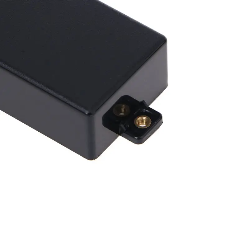 

Plastic Sealed Humbuckers Cover Musical Instruments Pickup Black Guitar Pickup Threaded Plugs with Nut Ears