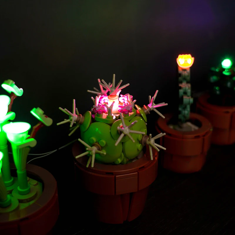 The Vonado LED 10329 set is suitable for Tiny Plants building blocks (including lighting accessories only) 6
